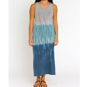 NWT Wildfox "Jessie" Ombre Tie Dye Sleeveless Maxi Swim Coverup Tank Dress Small